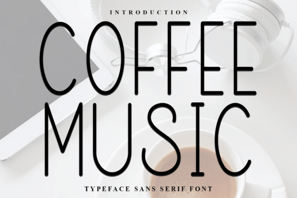 Coffee Music Font - Featured Image