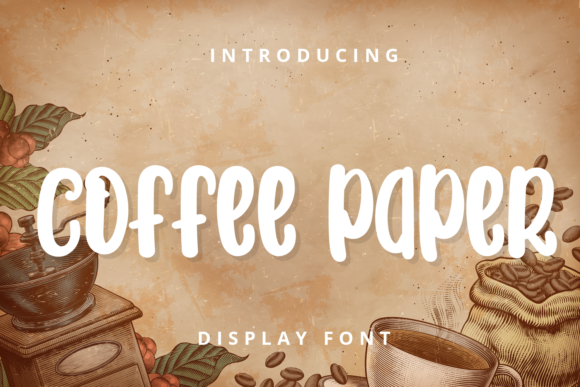Coffee Paper Font - Featured Image