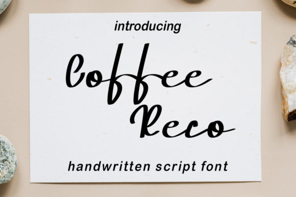 Coffee Reco Font - Featured Image