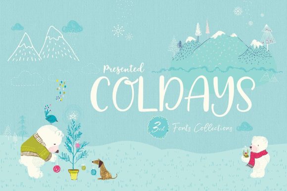 Coldays Font - Featured Image