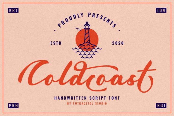 Coldcoast Font - Featured Image