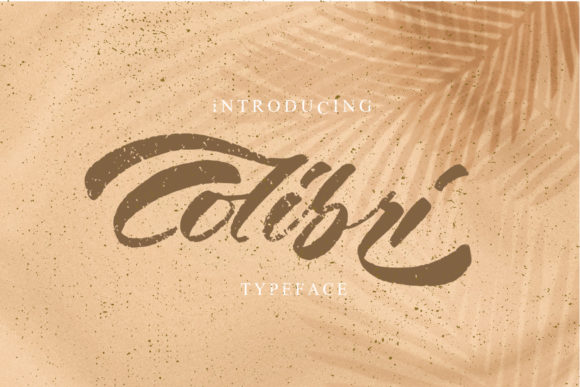 Colibri Font - Featured Image