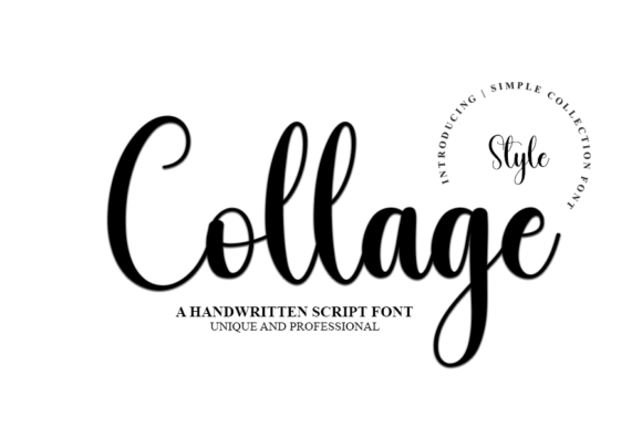 Collage Font - Featured Image