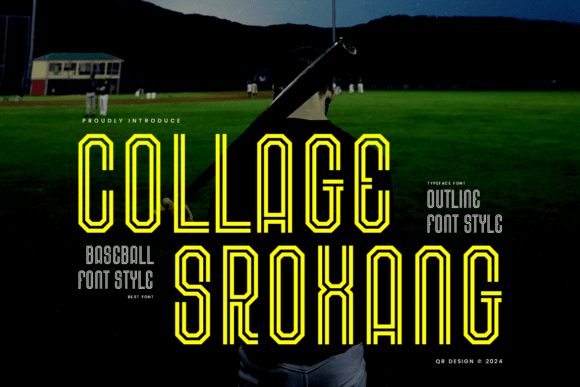 Collage Sroxang Font - Featured Image