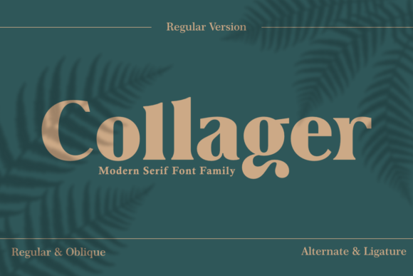 Collager Font - Featured Image