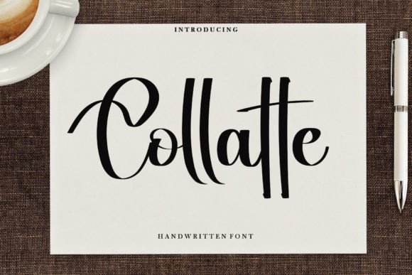 Collatte Font - Featured Image