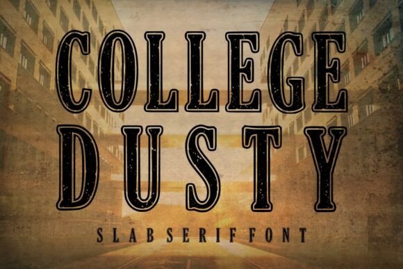 College Dusty Font - Featured Image