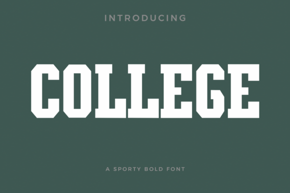 College Font - Featured Image