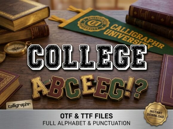 College Font - Featured Image