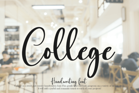 College Font - Featured Image