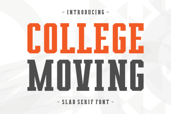 College Moving Font - Featured Image