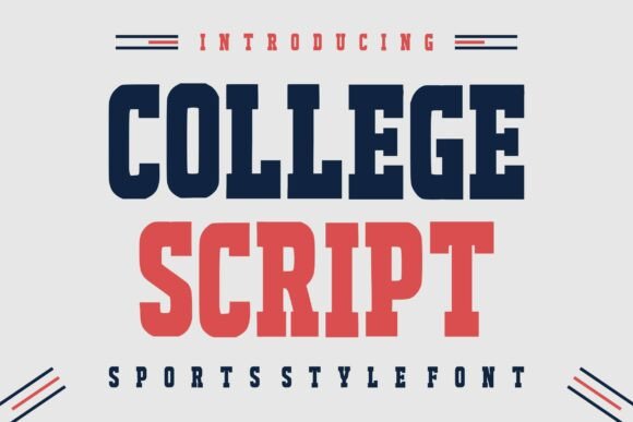 College Script Font - Featured Image