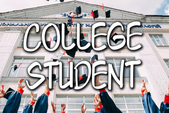 College Student Font - Featured Image