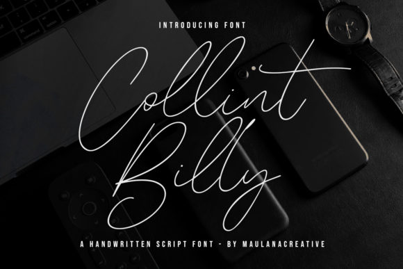 Collint Billy Font - Featured Image