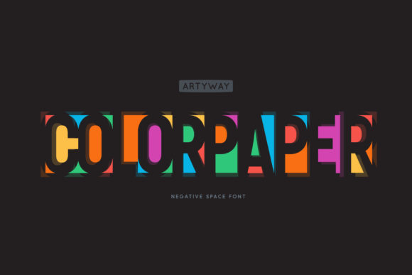Color Paper Font - Featured Image