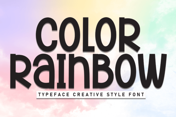 Color Rainbow Font - Featured Image