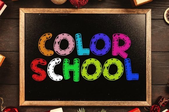 Color School Font - Featured Image