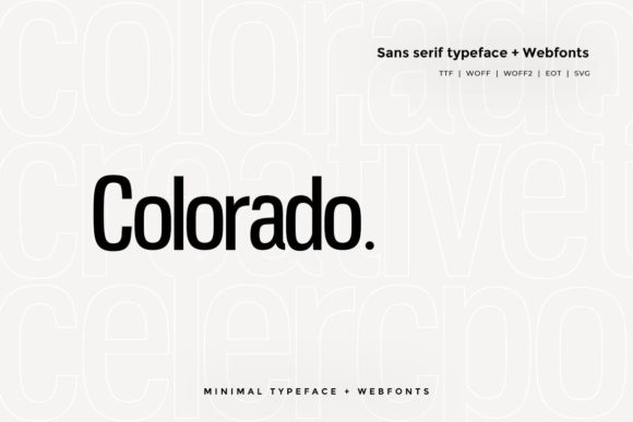 Colorado Font - Featured Image