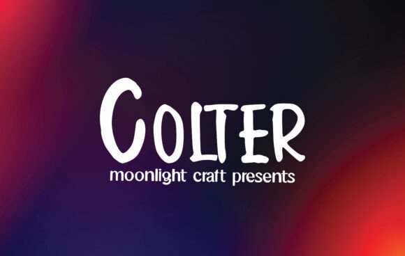 Colter Font - Featured Image
