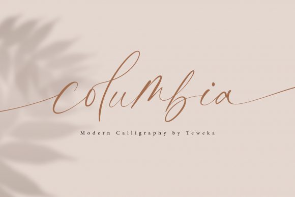 Columbia Font - Featured Image