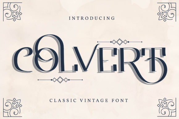 Colvert Font - Featured Image