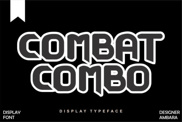 Combat Combo Font - Featured Image