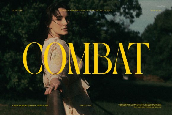 Combat Font - Featured Image