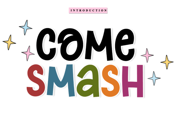 Come Smash Font - Featured Image