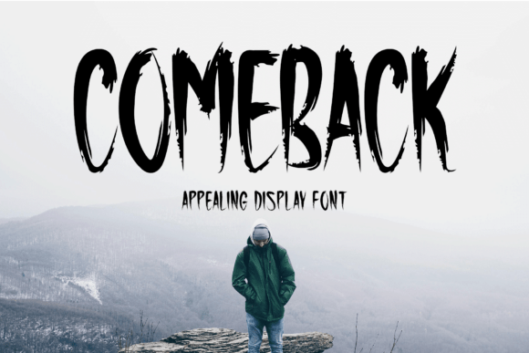 Comeback Font - Featured Image