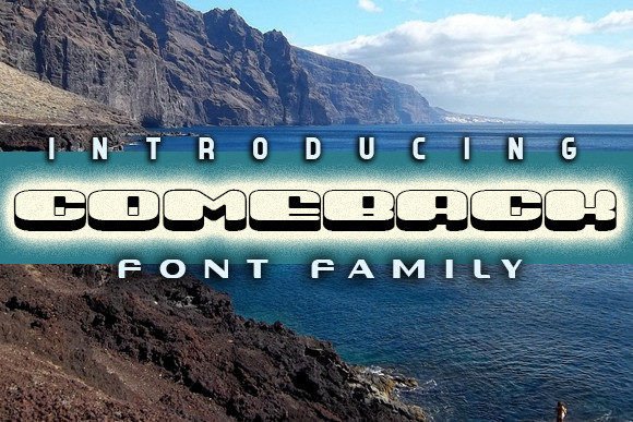Comeback Font - Featured Image