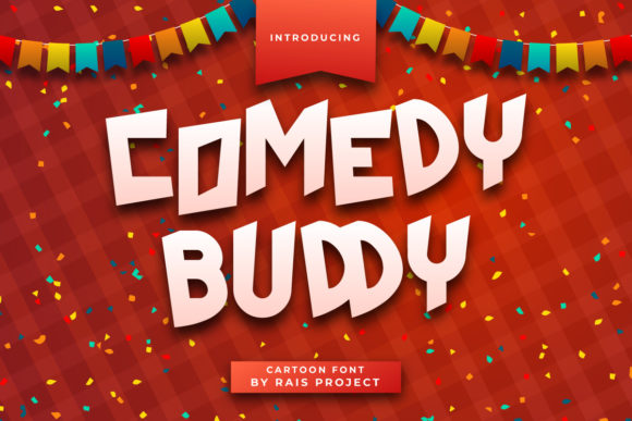 Comedy Buddy Font - Featured Image