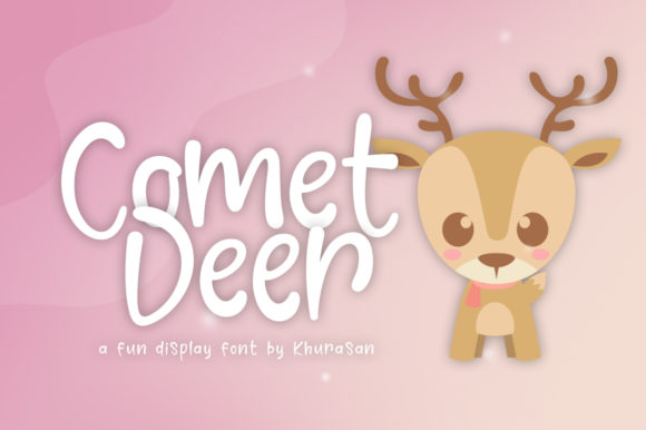 Comet Deer Font - Featured Image