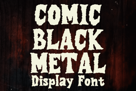 Comic Black Metal Font - Featured Image