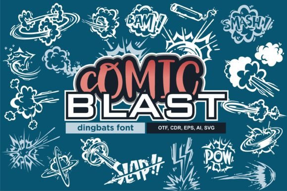Comic Blast Font - Featured Image