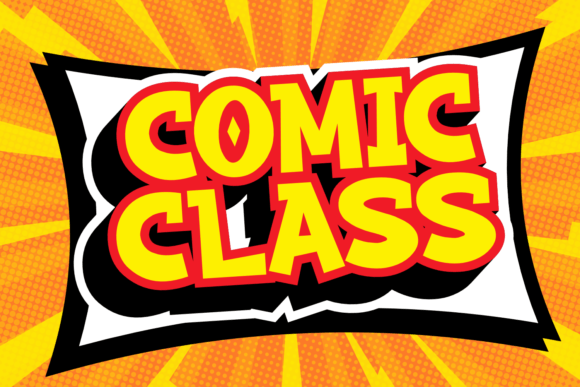 Comic Class Font - Featured Image