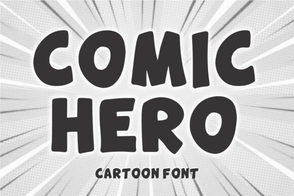 Comic Hero Font - Featured Image