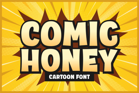Comic Honey Font - Featured Image