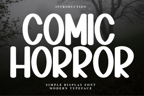 Comic Horror Font - Featured Image
