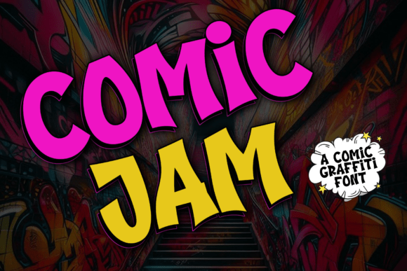 Comic Jam Font - Featured Image