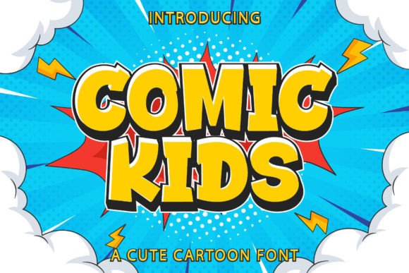 Comic Kids Font - Featured Image
