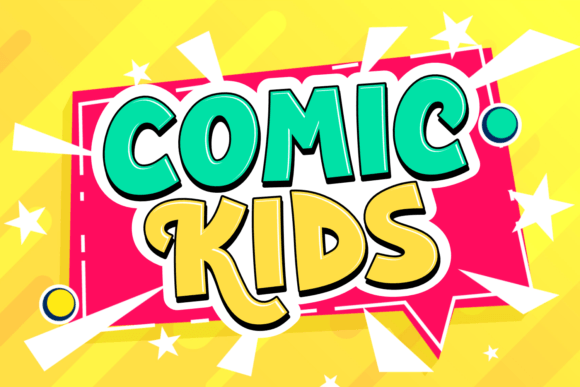 Comic Kids Font - Featured Image