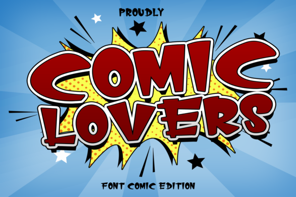 Comic Lovers Font - Featured Image