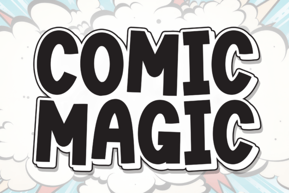 Comic Magic Font - Featured Image