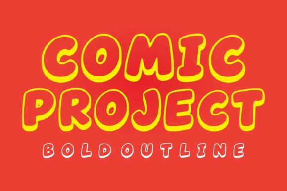 Comic Project Font - Featured Image