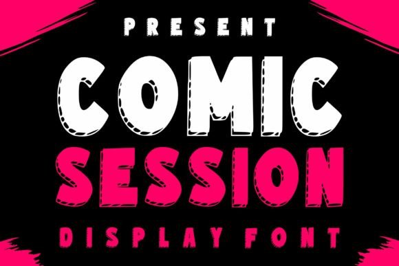 Comic Session Font - Featured Image