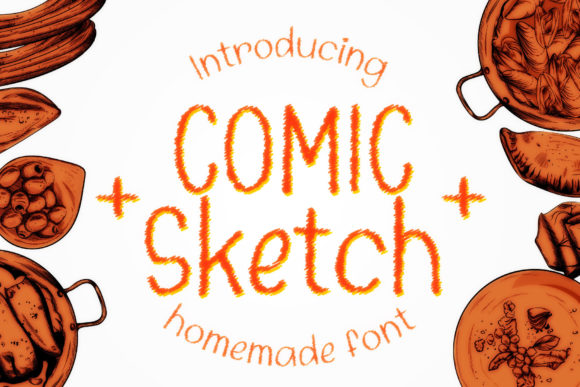Comic Sketch Font - Featured Image
