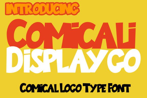 Comicalidisplaygo Font - Featured Image