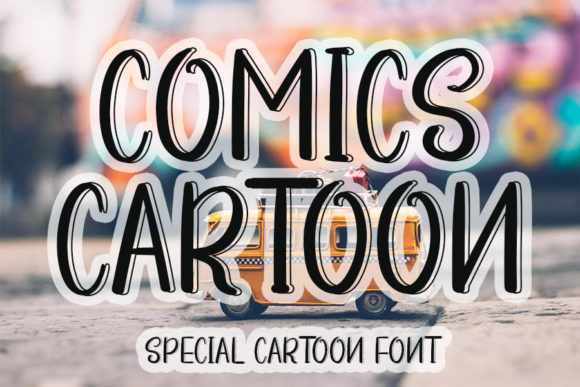 Comics Cartoon Font - Featured Image