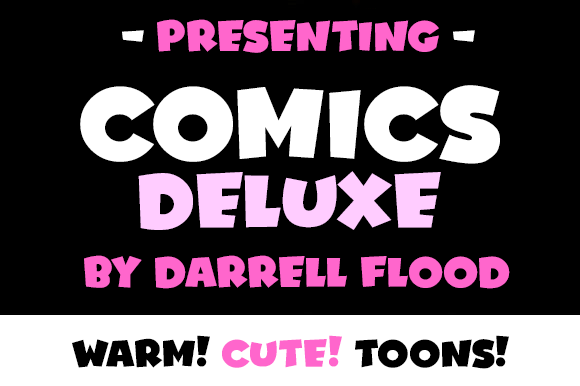 Comics Deluxe Font - Featured Image