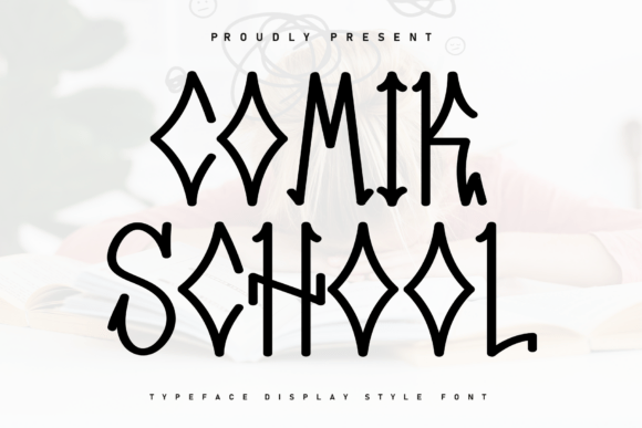 Comik School Font - Featured Image
